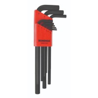 BONDHUS HLX9M Hex Key 9pcs Metric Set 1.5mm-10mm 12199 £9.95